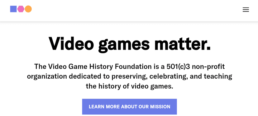 The Video Game History Foundation