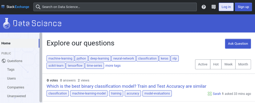 Data Science Stack Exchange