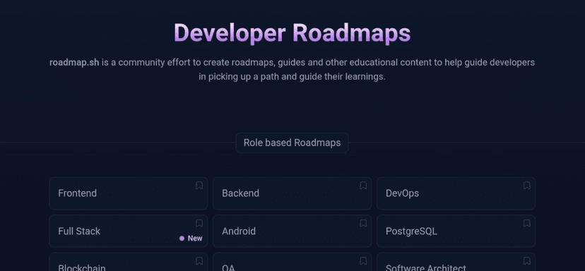 Developer Roadmap